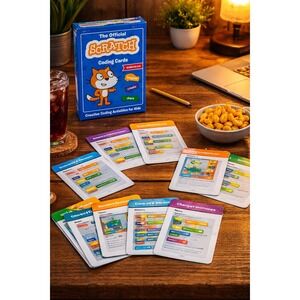 Scratch Coding Cards Scratch 3.0 Sealed 76 Cards Kids STEM Learning Game